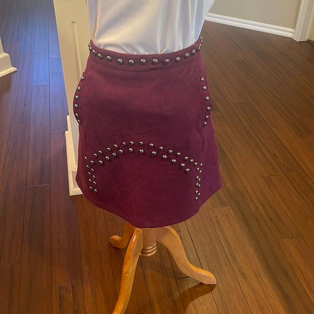Beaded mini skirt by Promesa.  Size medium